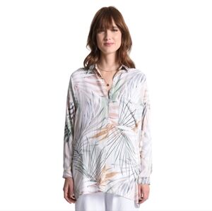 Molly Bracken Tropical Button Up Size  Small